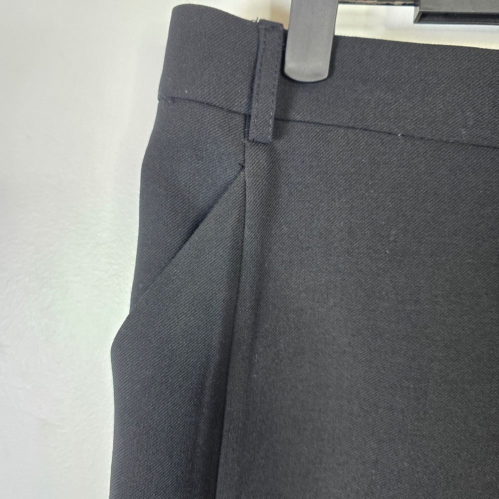 ZARA Black Maxi Skirt Wool Blend Classic Tailored Office Career Size M‎ - Picture 4 of 7